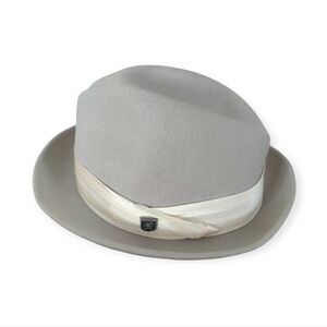 Ash Fedora Crushable Wool Felt Pinch Front Hat